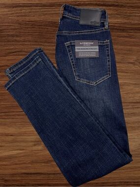 Liverpool Los Angeles The Modern Straight Kingston. Men’s 28/32 Stretch Jeans.